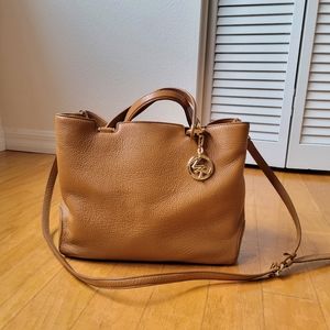 Michael Kors Camel Leather Purse